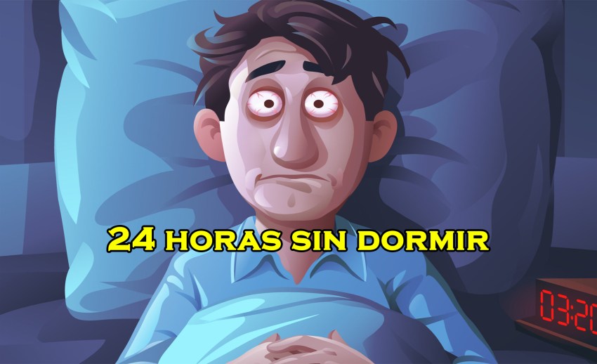 Qué le pasaría a tu cuerpo si no duermes en 24 horas