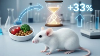 Un simple cambio en la dieta podría alargar la vida un 33%, según estudios preclínicos. Un simple cambio en la dieta podría alargar la vida un 33%