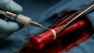 Científicos chinos crean un "pegamento óseo" capaz de reparar fracturas en apenas tres minutos. Científicos chinos crean un ‘pegamento óseo’ capaz de reparar fracturas en apenas tres minutos.