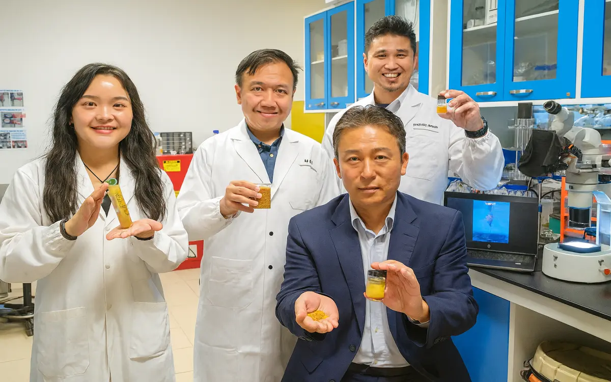 Científicos crean un protector solar natural hecho con polen de camelia, sin aditivos químicos. Científicos crean un protector solar natural hecho con polen de camelia, sin aditivos químicos.