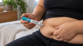 Nuevo medicamento contra la obesidad logra aliviar el dolor de rodilla por artrosis y mejorar la apnea del sueño. Nuevo medicamento contra la obesidad logra aliviar el dolor de rodilla por artrosis y mejorar la apnea del sueño.